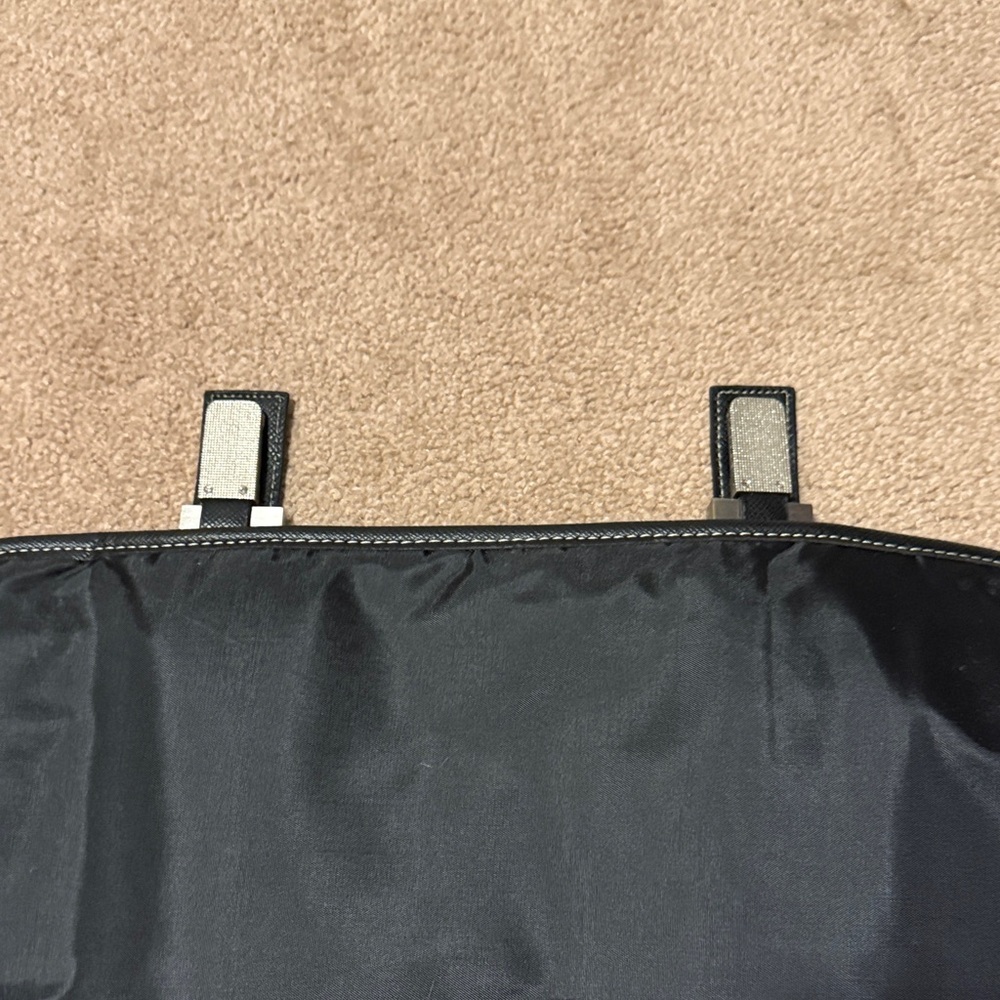 Kenneth Cole Reaction Dark Leather Messenger Bag with shoulder strap adjustable - Picture 10 of 13